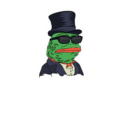 Свитшот хлопковый мужской Лягушонок пепе, цвет: белый — фото 2