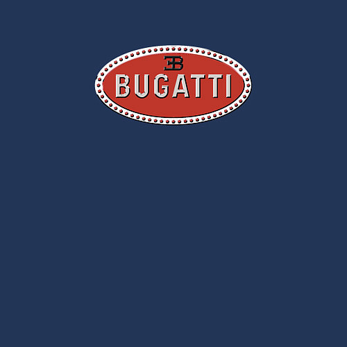 Мужской свитшот Bugatti - emblem / Тёмно-синий – фото 3
