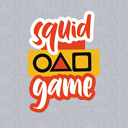 Свитшот хлопковый мужской Squid game style, цвет: меланж — фото 2