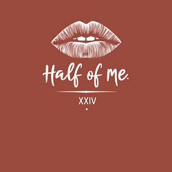 Свитшот хлопковый мужской Женские губы, цвет: кирпичный — фото 2