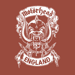 Свитшот хлопковый мужской Моторхед - англия, цвет: кирпичный — фото 2