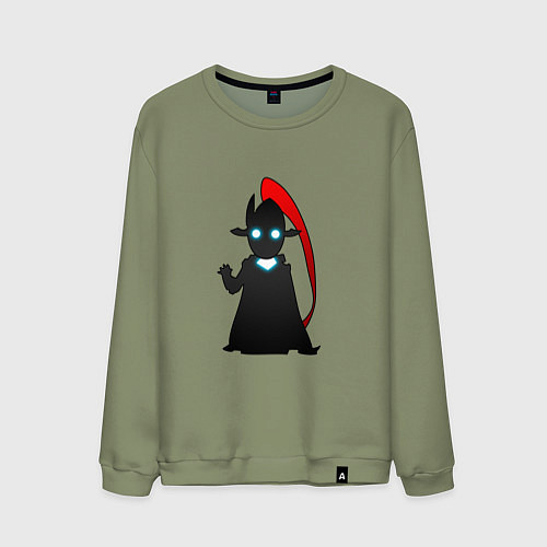 Мужской свитшот Игрит - поднятие уровня в одиночку / Авокадо – фото 1