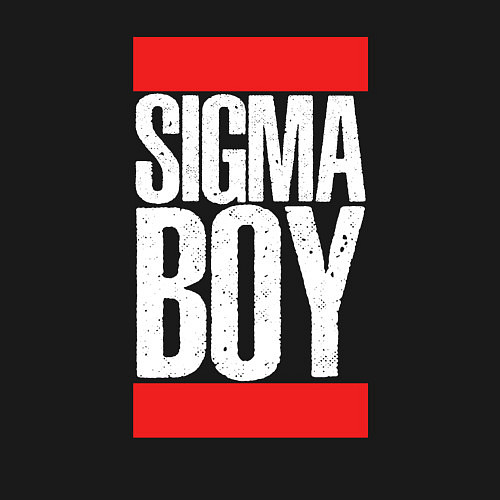 Мужской свитшот Sigma boy / Черный – фото 3