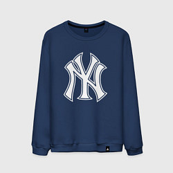 Мужской свитшот New York yankees - baseball logo