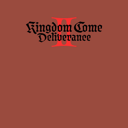 Мужской свитшот Kingdom Come Deliverance 2 / Кирпичный – фото 3