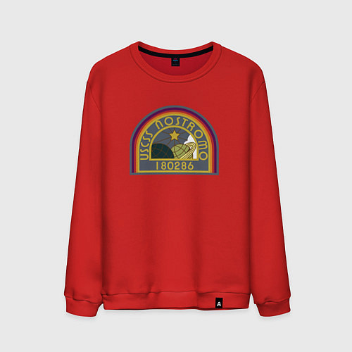 Мужской свитшот USCSS The Nostromo 1979 / Красный – фото 1