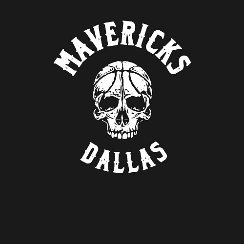 Мужской свитшот Mavericks Dallas / Черный – фото 3