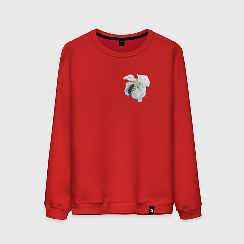 Мужской свитшот Весна / Красный – фото 1