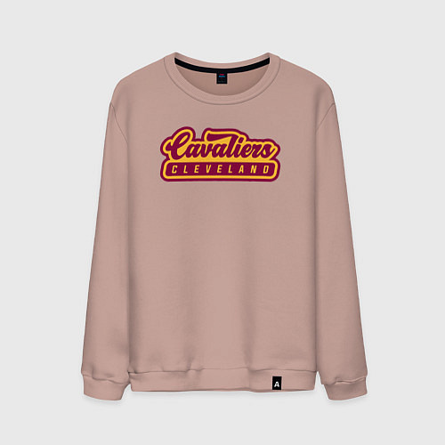 Мужской свитшот Cavaliers Cleveland / Пыльно-розовый – фото 1