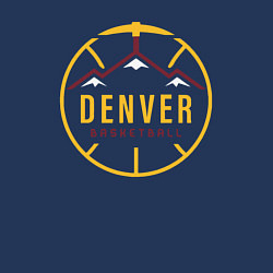 Свитшот хлопковый мужской Basketball Denver, цвет: тёмно-синий — фото 2