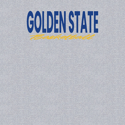 Мужской свитшот Golden State basketball / Меланж – фото 3