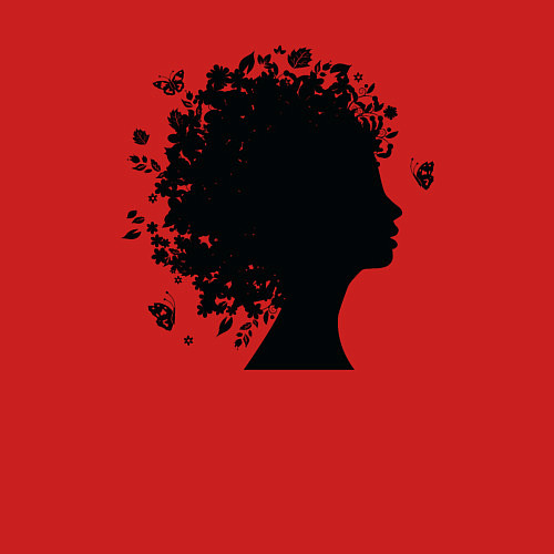 Мужской свитшот Весенняя красавица / Красный – фото 3