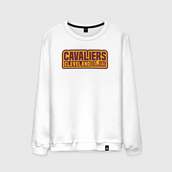 Свитшот хлопковый мужской 1970 Cleveland, цвет: белый