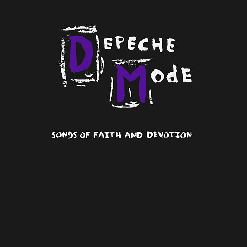 Мужской свитшот Depeche Mode - Sofad release / Черный – фото 3