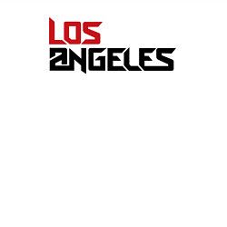 Свитшот хлопковый мужской USA Los Angeles, цвет: белый — фото 2