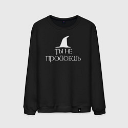 Мужской свитшот Ты не пройдешь The lord of the rings