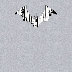 Свитшот хлопковый мужской Batman logo: Vengeance, цвет: меланж — фото 2
