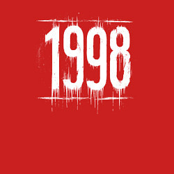 Свитшот хлопковый мужской Белой краской 1998, цвет: красный — фото 2