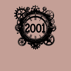Свитшот хлопковый мужской Механический вектор 2001, цвет: пыльно-розовый — фото 2