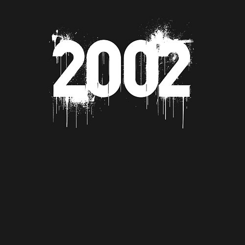 Мужской свитшот Граффити стиль 2002 / Черный – фото 3