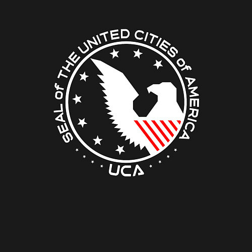 Мужской свитшот UCA / Черный – фото 3