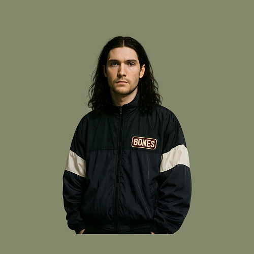 Мужской свитшот Bones спортивный стиль / Авокадо – фото 3