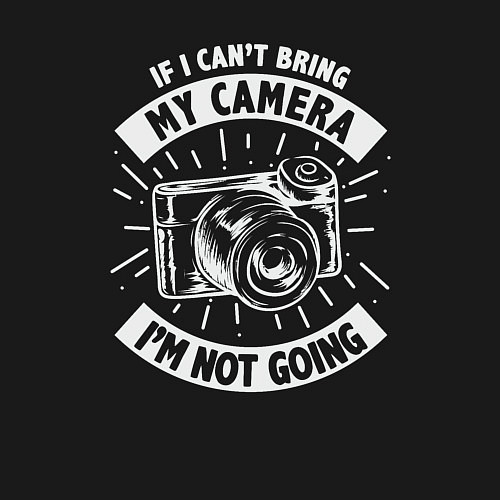 Мужской свитшот Не выхожу без фотика / Черный – фото 3