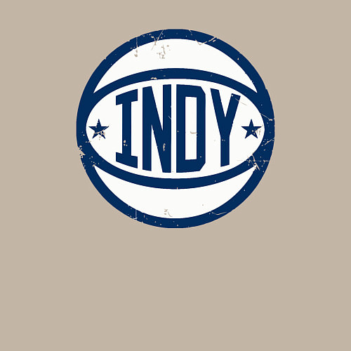 Мужской свитшот Indy Pacers ball / Миндальный – фото 3