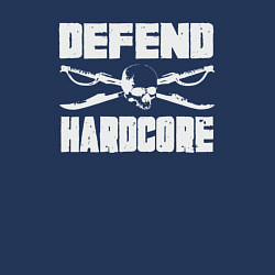 Свитшот хлопковый мужской Защитить хардкор, цвет: тёмно-синий — фото 2