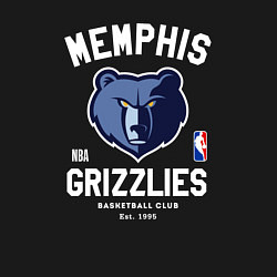 Свитшот хлопковый мужской Memphis Grizzlies - NBA team, цвет: черный — фото 2