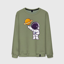 Мужской свитшот Привет Сатурну