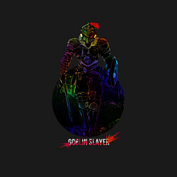 Свитшот хлопковый мужской Anime Goblin Slayer Оркболг, цвет: черный — фото 2