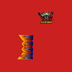 Свитшот хлопковый мужской Doom персонаж из игры, цвет: красный — фото 2