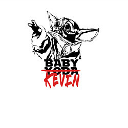 Свитшот хлопковый мужской Baby Kevin, цвет: белый — фото 2