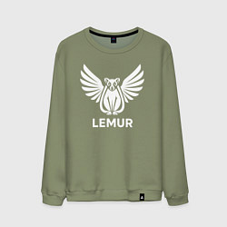 Мужской свитшот Лемур с крыльями