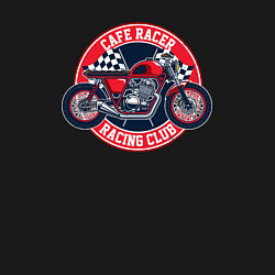 Свитшот хлопковый мужской Cafe racer, цвет: черный — фото 2