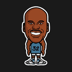 Свитшот хлопковый мужской Малыш Шакил, цвет: черный — фото 2