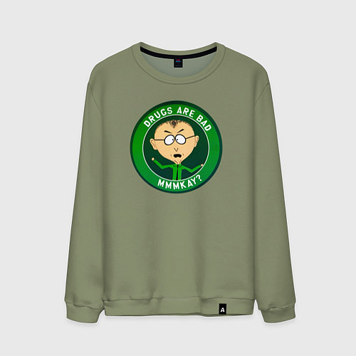 Мужской свитшот Мистер Маки / Авокадо – фото 1
