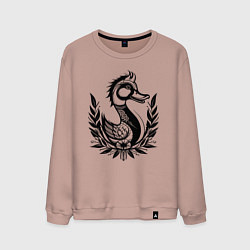 Мужской свитшот Утка в кельтских узорах