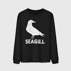 Мужской свитшот Морская белая чайка