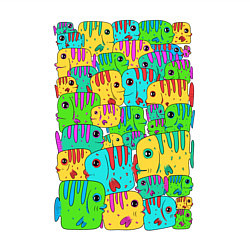 Свитшот хлопковый мужской Яркие тропические рыбки, цвет: белый — фото 2