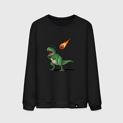 Мужской свитшот Страх динозавра