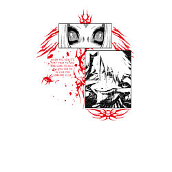 Свитшот хлопковый мужской Такизава, цвет: белый — фото 2