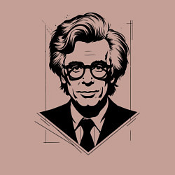 Свитшот хлопковый мужской Энди Уорхол в городском стиле, цвет: пыльно-розовый — фото 2