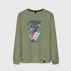 Мужской свитшот Волчара в овечьей шкуре