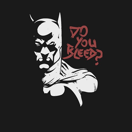 Мужской свитшот У тебя идёт кровь / Черный – фото 3