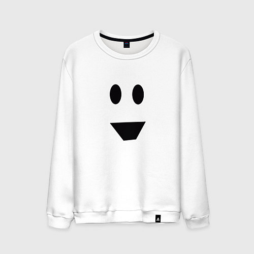 Мужской свитшот Я привидение / Белый – фото 1