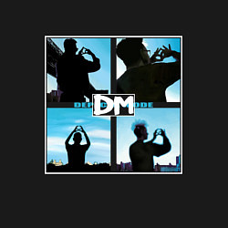 Свитшот хлопковый мужской Depeche Mode world in my eyes, цвет: черный — фото 2