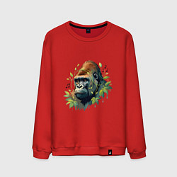 Мужской свитшот Музыкальная горилла