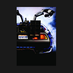 Свитшот хлопковый мужской Out a time, цвет: черный — фото 2